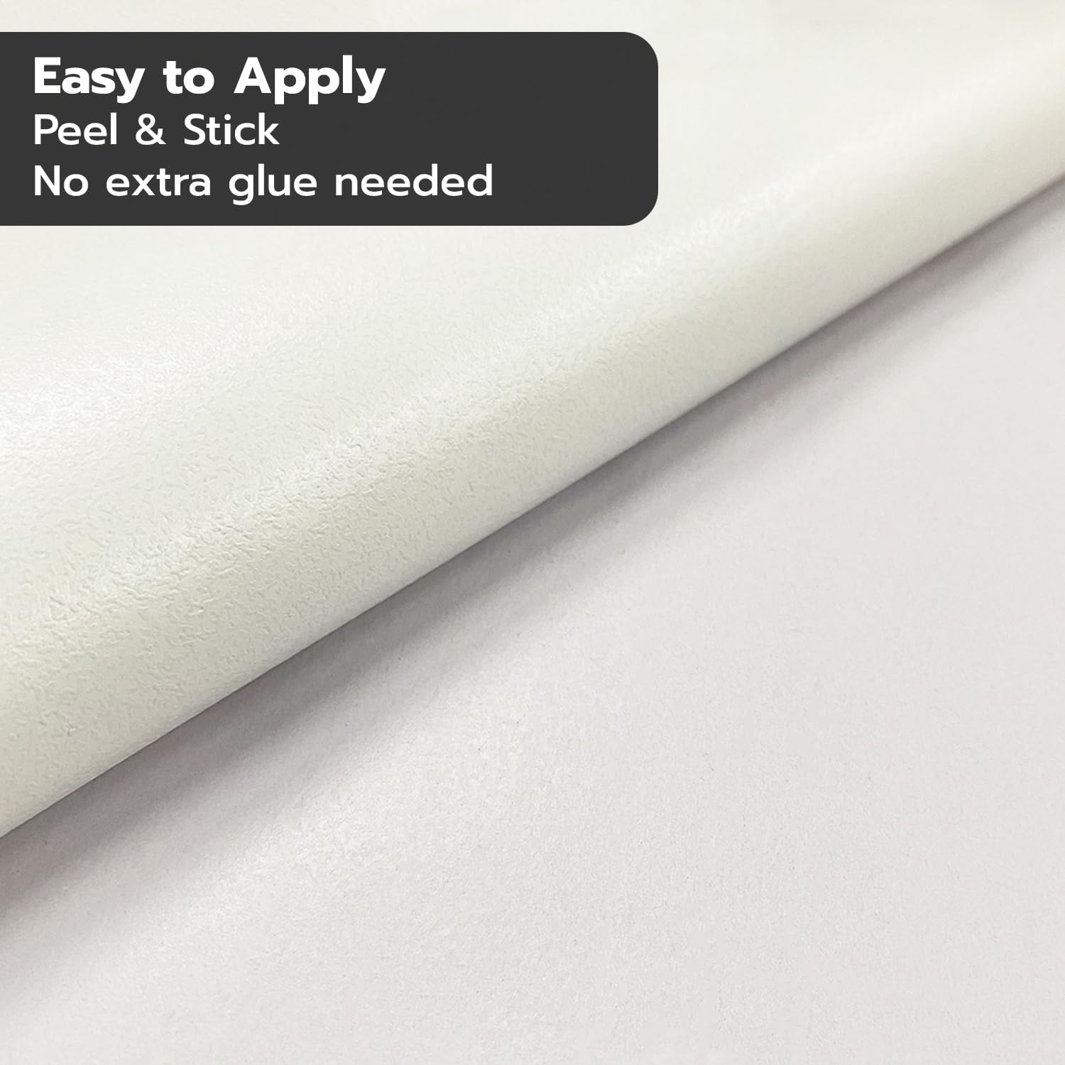 funlife 14 Strips Pure White Stair Riser Decals Peel and Stick, White Stair Riser Stickers Self Adhesive Vinyl Stairway Stickers for Entryway, Staircase Step Decals for Home Decor, 7.09“ x 47.24"